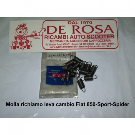 Molla richiamo leva cambio Fiat 850-Sport-Spider