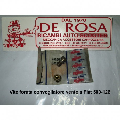 Vite forata convogliatore ventola Fiat 500-126