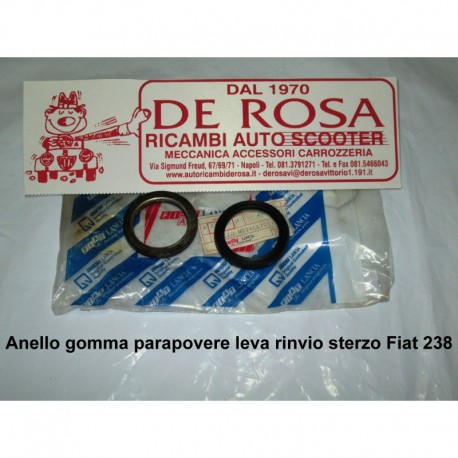 Anello gomma parapovere leva rinvio sterzo Fiat 238