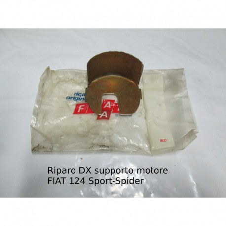 Riparo DX supporto motore F. 124 Sport-Spider