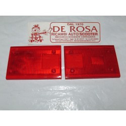 Trasparente post.rosso dx/sx Mini90