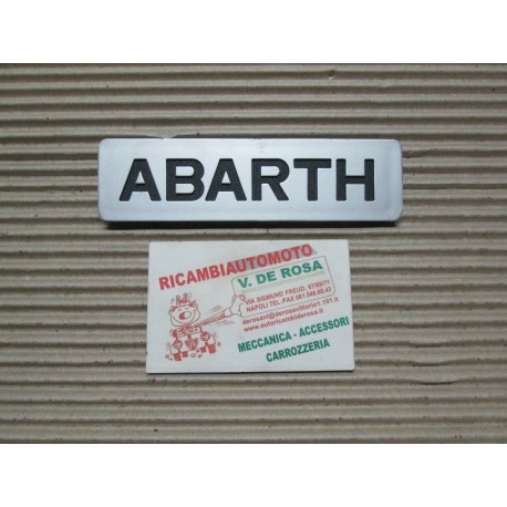 Fregio per cofano ant. Abarth per Autobianchi A112