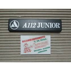 Fregio per cofano post. A112 Junior per Autobianchi A112 Elite modello '83