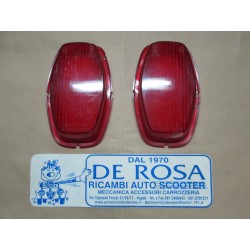 Plastiche fanalini post. Fiat 128 3p (rosso)