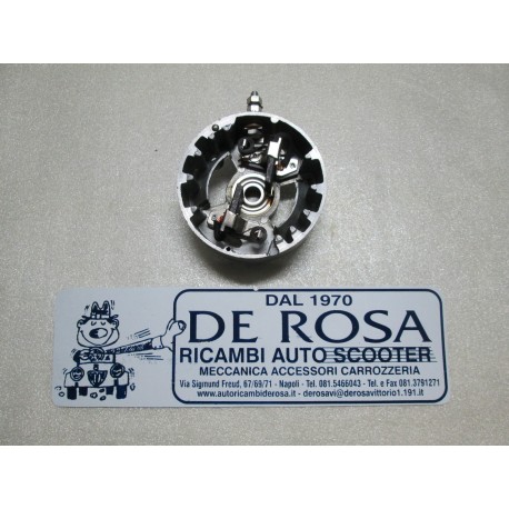 Supporto dinamo lato collettore con spazzole Fiat 850 Familiare