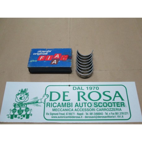 Serie Semicuscinetti Bielle Mag.0,50 Fiat 850 Sport.