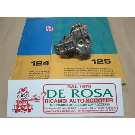 Meccanismo alzavetro anteriore dx/sx Fiat 124-125