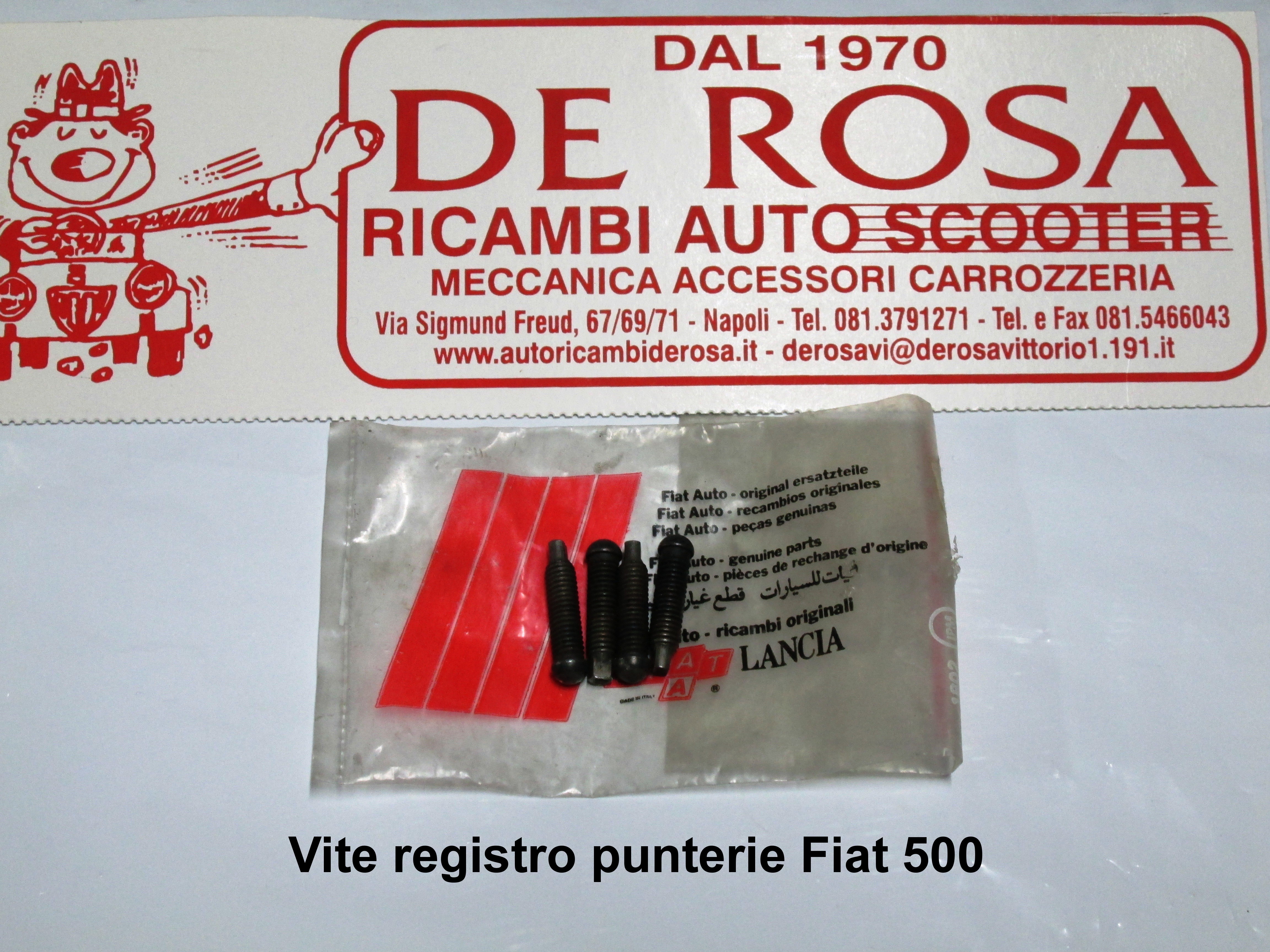 RICAMBI FIAT 500 F L R 500 D'EPOCA MECCANICA CARROZZERIA ACCESSORI FIAT 500