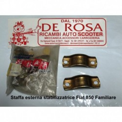 Staffa esterna stabilizzatrice Fiat 850 Familiare