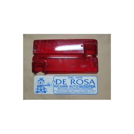 Plastiche fanalini post. Fiat 125 Special 71 (rosso)